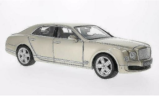 Bentley Mulsanne berline 1/18 Rastar beige LHD modellini auto