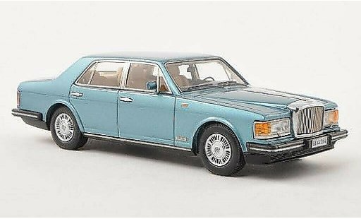 Bentley Mulsanne berline 1/43 Neo blu 1980 modellini auto