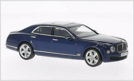 Bentley Mulsanne Speed 1/43 Kyosho metallicoo blu modellini auto