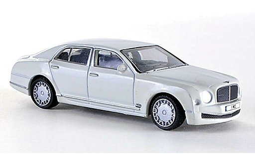 Bentley Mulsanne berline 1/76 Oxford bianco RHD modellini auto
