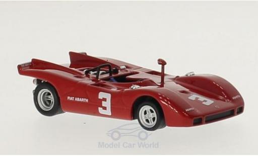 Abarth 2000 1/43 Best SP No.3 Fiat Salzburgring 1970 D.Quester modellino in miniatura