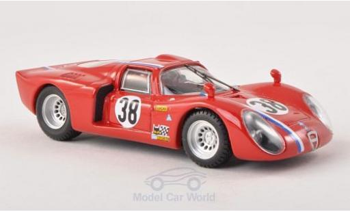Alfa Romeo 33.2 1968 1/43 Best C No.38 24h Le Mans 1968 Testfahrzeug modellino in miniatura