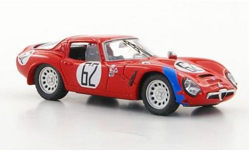 Alfa Romeo TZ2 1/43 Best TZ 2 No.62 Sebring 1966 modellino in miniatura