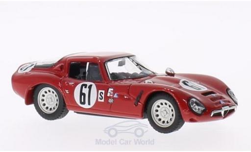 Alfa Romeo TZ2 1/43 Best No.61 Sebring 1966 T.Zeccoli modellino in miniatura