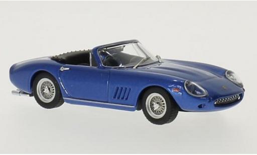 Ferrari 275 1/43 Best GTB/4 NART metallico blu Steve McQueen modellino in miniatura