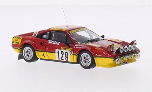 Ferrari 308 1/43 Best GTB Gr.4 No.129 Rally Monte Carlo 1983 D.Gauthier/F.Gauthier modellino in miniatura