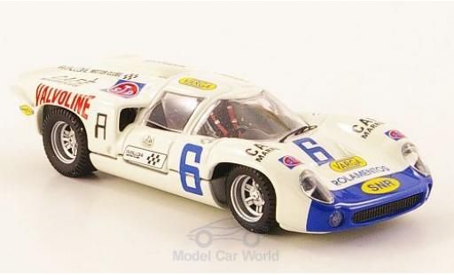 Lola T70 1/43 Best Coupe RHD No.6 Valvoline Taruma 1971 modellino in miniatura