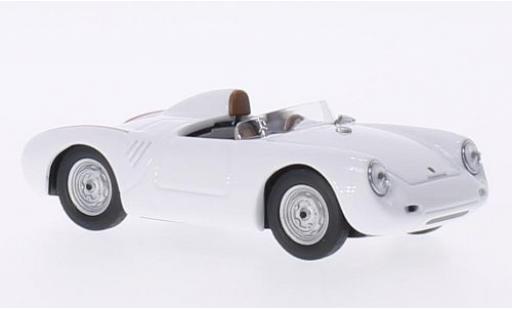 Porsche 550 1/43 Best RS bianco 1957 modellino in miniatura