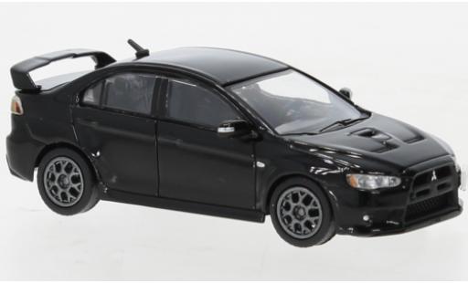 Mitsubishi Lancer 1/64 BM Creations évolution X nero 2007 modellino in miniatura