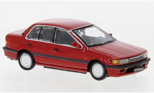 Mitsubishi Lancer 1/64 BM Creations GTI rosso 1988 modellino in miniatura