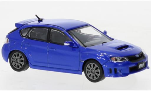 Subaru Impreza 1/64 BM Creations WRX metallise blu 2009 modellino in miniatura