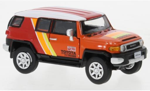 Toyota FJ Cruiser 1/64 BM Creations orange/Décorer 2015 modellino in miniatura