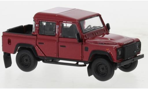 Land Rover Defender 1/64 BM Creations 110 Pick Up metallise rot 2016 1:64 modellino in miniatura
