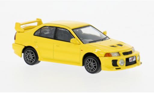 Mitsubishi Lancer 1/64 BM Creations EVO V gelb 1:64 modellino in miniatura
