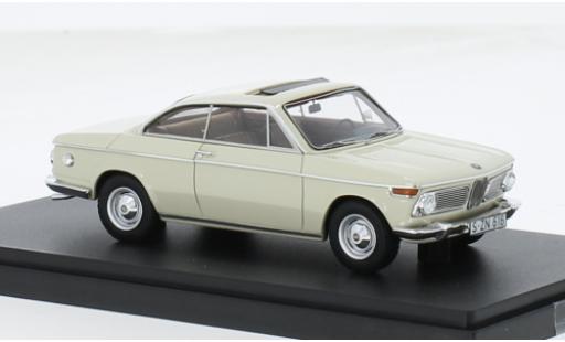 Bmw 1600 1/43 Matrix -2 Baur Coupe beige 1:43 modellino in miniatura