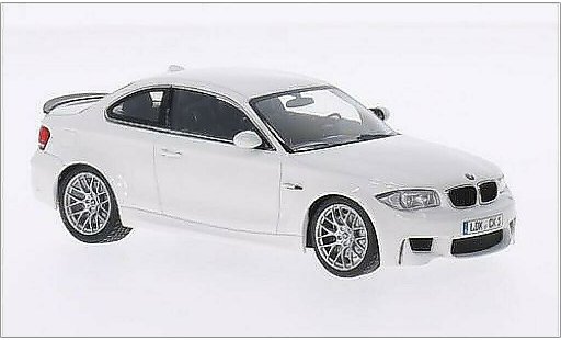Bmw 1M coupe 1/43 Minichamps M (E82) bianco 2011 modellini auto