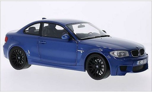 Bmw 1M coupe 1/18 Minichamps metallicoo blu 2011 E82 modellini auto