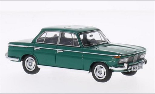 Bmw 2000 a 1/43 Minichamps verde 1962 modellini auto