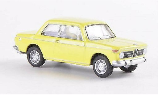 Bmw 2002 berline 1/87 Bub Berlina giallo modellini auto