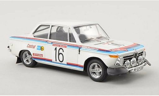 Bmw 2002 ti 1/43 Trofeu No.16 Alpen Rally osterreich 1973 /H.Thorszelius modellini auto