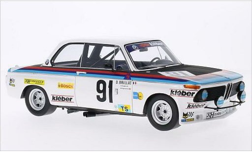 Bmw 2002 ti 1/18 Spark No.91 Heiddeger Racing Team 24h Le Mans 1975 /M.Degoumois modellini auto