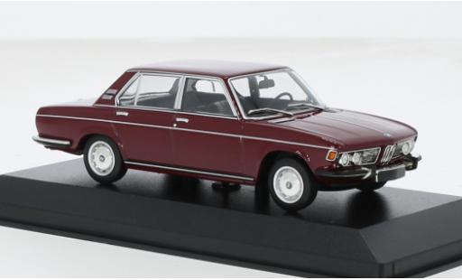 Bmw 2500 1/43 Minichamps (E3) rot 1:43 modellino in miniatura