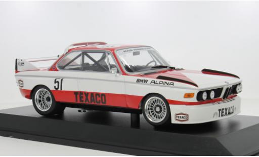 Bmw 3.0 1/18 Minichamps CSL GP Zandvoort 1974 Team Marlboro H.Vermeulen 1:18 modellino in miniatura