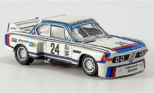Bmw 3.5 course 1/87 Bub No.24 Riverside 1975 modellini auto