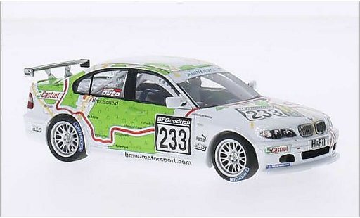 Bmw 320 vln 1/43 Minichamps E46 i (E46/4) No.233 Schubert Motorsport Nurburgring 2005 /Huismann modellini auto