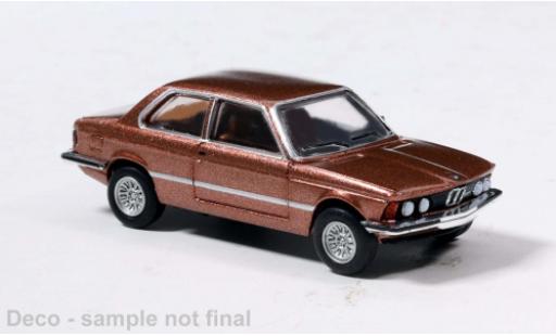 Bmw 323 1/87 Brekina i braun 1975 1:87 modellini auto