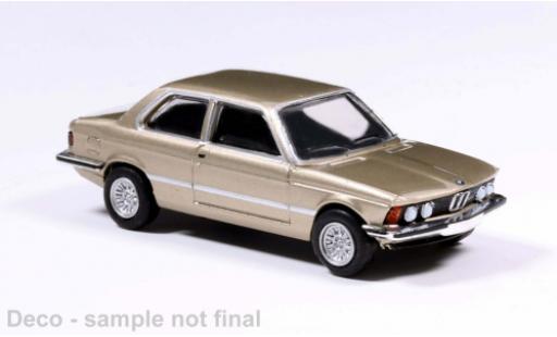 Bmw 323 1/87 Brekina i gold 1975 1:87 modellini auto