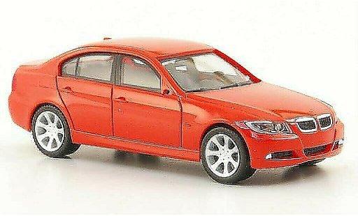 Bmw 330 berline 1/87 Herpa E90 Berlina (E90) rosso 2005 modellini auto