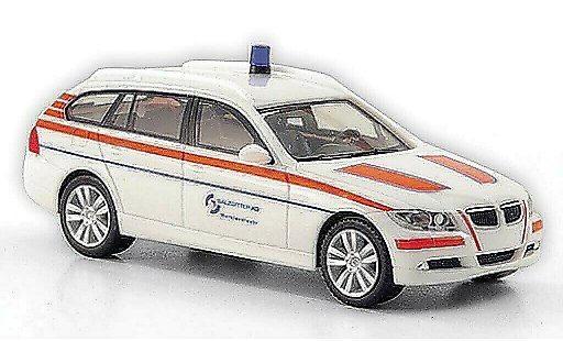 Bmw 330 Touring 1/87 Herpa E91 (E91) Werksvigili del fuoco - Salzgitter AG modellini auto