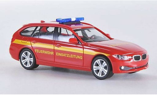 Bmw 330 Touring 1/87 Herpa F31 Vigili del fuoco Einsatzleitung 2012 modellini auto