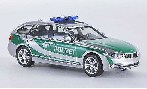 Bmw 335 police 1/87 Herpa F31 Touring Polizia Bayern 2012 modellini auto