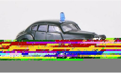 Bmw 501 police 1/160 Wiking Polizia modellini auto
