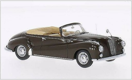 Bmw 502 cabriolet 1/43 Neo Cabrio Autenrieth marrone 1956 modellini auto