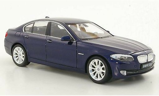 Bmw 535 berline 1/24 Welly i (F10) blu modellini auto