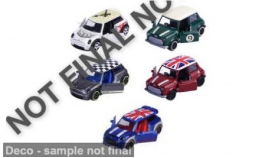 Mini Cooper 1/64 Majorette Bmw 5er Set: 1:64 modellino in miniatura