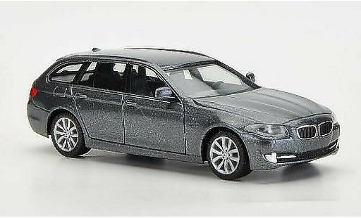 Bmw 530 touring 1/87 Herpa F11 d grigio modellini auto