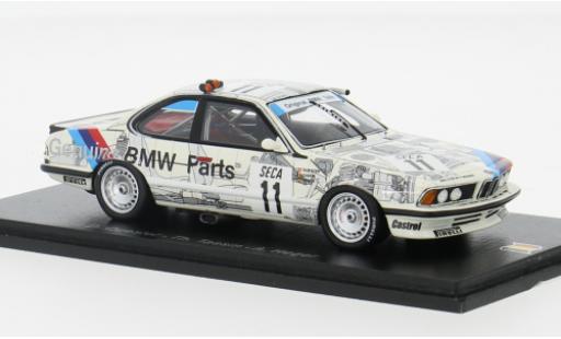 Bmw 635 1/43 Spark CSi #11 1:43 modellino in miniatura