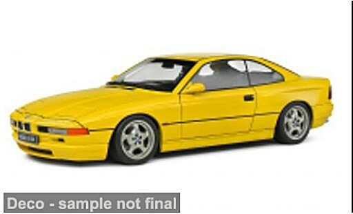 Modellini auto Bmw 850 CSI (E31) gelb 1990 1/43 Solido