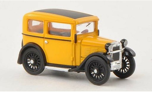Bmw Dixi standard 1/87 Busch giallo 1929 modellini auto