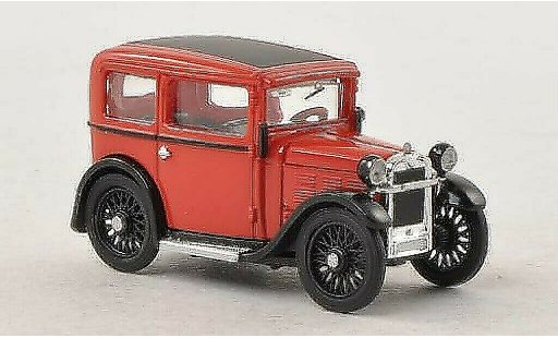 Bmw Dixi standard 1/87 Busch rosso/nero 1929 modellini auto