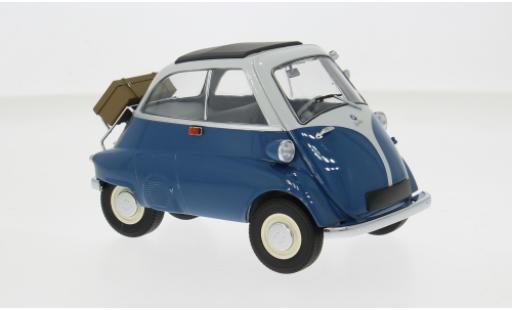 Bmw Isetta 1/18 Minichamps blau/weiss 1955 1:18 modellino in miniatura