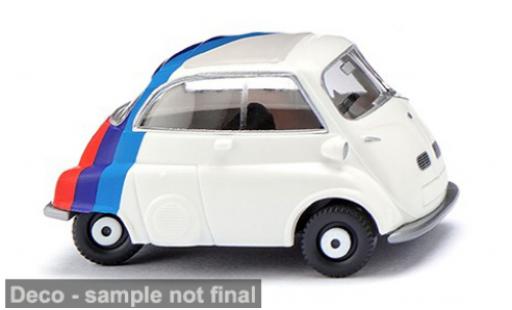 Modellini auto Bmw Isetta citadine bianco/Dekor 1955 1/87 Wiking