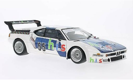 Bmw M1 1980 1/18 Minichamps No.55 Cassani Racing Team Series modellini auto