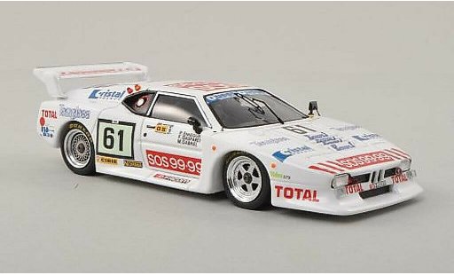 Bmw M1 1982 1/43 Spark No.61 24h Le Mans /F.Gasparetti modellini auto