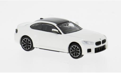 Bmw M2 1/87 Minichamps weiss 2023 1:87 modellino in miniatura
