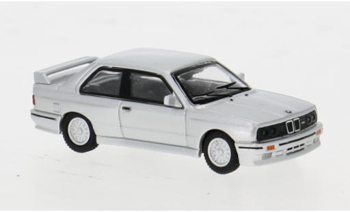 Bmw M3 1/87 Minichamps (E30) silber 1:87 modellino in miniatura